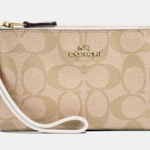 Coach Double Zip Wallet